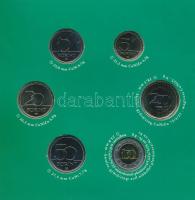2011. 5Ft-200Ft 6klf darabos forgalmi érme sor + 3000Ft Ag "Az Európai Unió Tanácsának magyar e...