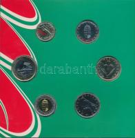 2011. 5Ft-200Ft 6klf darabos forgalmi érme sor + 3000Ft Ag "Az Európai Unió Tanácsának magyar e...