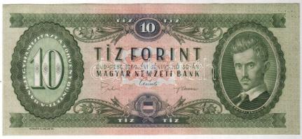 1969. 10Ft jobb felső saroknál látványos festékeltömődések az ornamentikán belül T:II Csak egyszer hajtva!