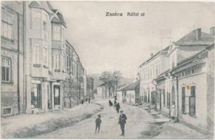 Zsolna, Kállai út, kiadja Schwarz Vilmos / street (EK)