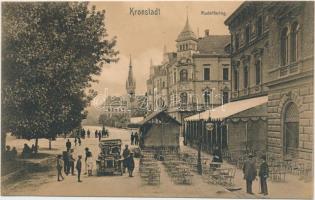 Brassó, Kronstadt; Rudolfsring, utca, autó / street, automobile