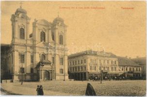 Temesvár, Losonczy tér, Római katolikus templom / square, church (kis szakadás / small tear)