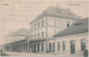 Tövis, vasútállomás / railway station