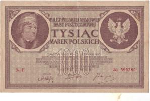 Lengyelország 1919. 1000Zl T:II+