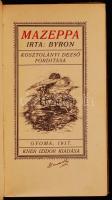 2 db könyv-Byron: Mazeppa. Gyoma, 1917, Kner Izidor; Rolland, Romain: Berlioz. Bp., Kultúra Könyvkia...