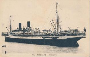 Le Mexique steamship / SS Mexico, Bordeaux