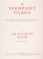 A természet világa. A Királyi Magyar Természettudományi Társulat százéves fennállásának emlékére, 7 ...