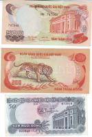 Dél-Vietnam 10db klf bankjegy  T:többségében I