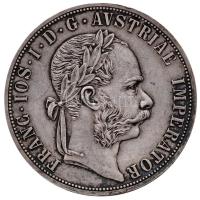 Ausztria 1892. 2Fl Ag "Ferenc József" Bécs (24.72g) utánveret T:2 kis ph. Austria 1892. 2 Florin Ag "Franz Joseph" Vienna (24.72g) restrike C:XF small edge error Krause KM# 2233