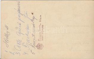 Gyula (?) Horthy Miklós, és helyi elöljárók; Oravecz Jenő photo