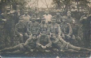 1916 Novosil, Hungarian military group, military violinists photo (fl)