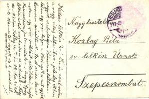 Przemysl, tábori mise a város bevétele alkalmából; Lévai Izsó kiadása / mass ceremony after the occu...