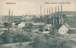 Vajdahunyad, vasgyár telep / iron factory