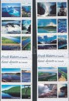 Vízesések és folyók 2 bélyegfüzet, Waterfalls and Rivers 2 stamp-booklet
