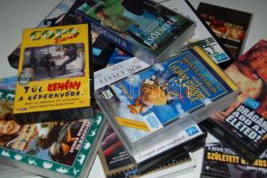 29 db érdekes vegyes videókazetta érdemes megnézni (Forrest Gump, Super Size Me, Esőember, Született...