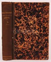 Gyulai Pál(szerk.): Értekezések a nyelv- és széptudományok köréből III. kötet 1872-1873. Pest, 1873,...