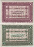 Olaszország/Velence/osztrák-magyar megszállás 1918. 1L + 2L T:III
Italy/Venice/Austrian-Hungarian oc...