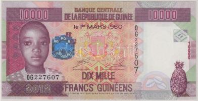 Guinea 2012. 10.000Fr T:I Guinea 2012. 10.000 Francs C:UNC