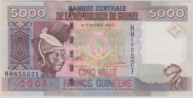 Guinea 2006. 5000Fr T:I Guinea 2006. 5000 Francs C:UNC