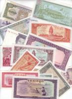 Kambodzsa 32db főleg klf bankjegy T:I+, 1db T:II