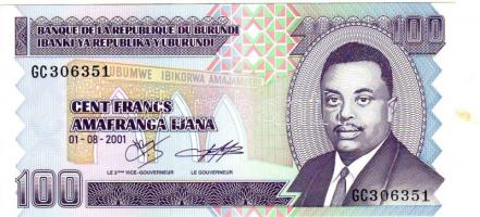 Burundi 7db bankjegy T:I