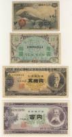 Japán 22db többnyire klf bankjegy régi és új T:I (15x),II