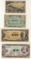 Japán 22db többnyire klf bankjegy régi és új T:I (15x),II