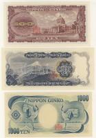 Japán 22db többnyire klf bankjegy régi és új T:I (15x),II