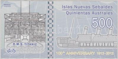 Falkland-szigetek / Új Jason-szigetek 2012. 500 Australes C:UNC
Falkland Islands / New Jason Islands...