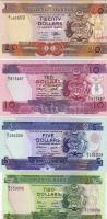 Salamon szigetek 4 klf bankjegy T:I