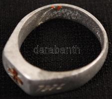 Első Világháborús gyűrűk (2db), fém, méret:67 és 61