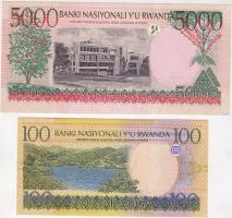 Ruanda 2 klf bankjegy T:I