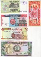 Szudán 11 klf bankjegy T:I
