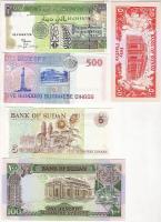 Szudán 11 klf bankjegy T:I