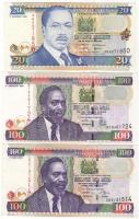 Kenya 5 db T:I + 1 db bankjegy T:II