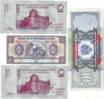 Haiti 6 db T:I + 1 db bankjegy T:II