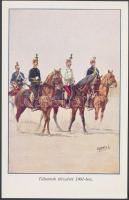 K.u.K military general with his army in 1901 s: Garay