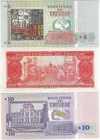 Uruguay 3 klf bankjegy T:I
