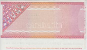 Németország DN "Német utazási csekk" 50M "SPECIMEN" utazási csekk T:I-
Germany N...