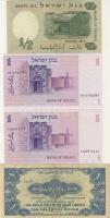Izrael 1948-tól 11db bankjegy T:I (8x),II(3x)