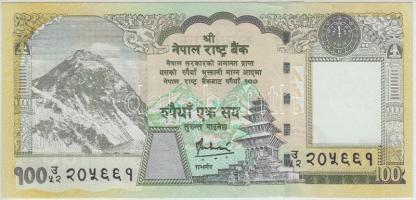 Nepál 2008. 100R T:I,I-
Nepal 2008. 100 Rupiah C:UNC,AU