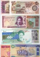 Irán 21db bankjegy T:I (17x),II (4x)