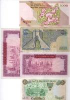 Irán 21db bankjegy T:I (17x),II (4x)