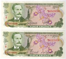 Costa Rica 2 db bankjegy T:I + Kuba 11 db klf bankjegy T:I (8x),II (3x)