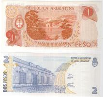Argentína 17 db klf bankjegy T:I + 1 db T:III