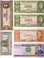 Bolívia 6 klf bankjegy régi és új T:I