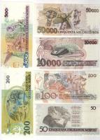 Brazília 33db bankjegy sok klf T:I (31x),II (2x)