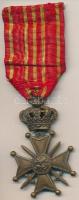 Belgium 1914-1918. "Háborús Kereszt" bronz kitüntetés eredeti mellszalaggal T:2
Belgium 19...