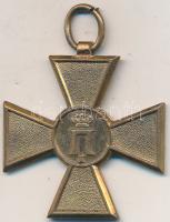 Szerbia 1913. "Balkáni Háborús Kereszt" aranyozott Br kitüntetés szalag nélkül T:2,2- Serbia 1913. "Balkan War Commemorative Cross" gilded Br decoration without ribbon C:aXF