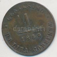 Olasz Államok/Velence/Forradalom 1849ZV 1c T:2- Italian States/Venice/Revolution 1849ZV 1 Centesimi C:VF